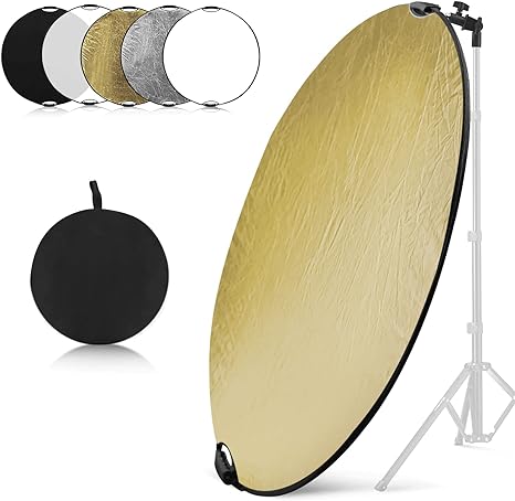 5 INTO 1 REFLECTOR WITH 2 HANDLES 43Inch/110cm