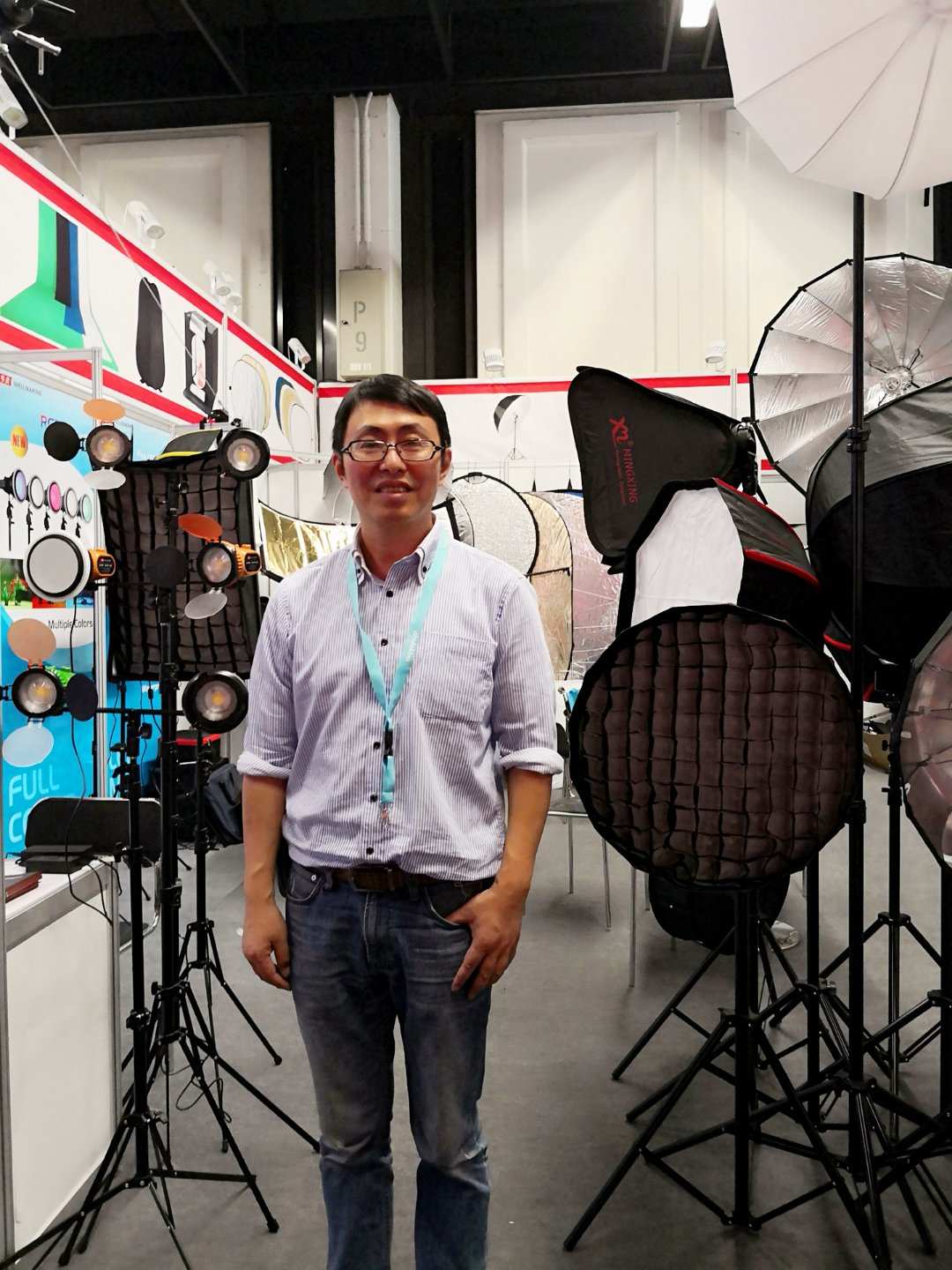 David at our booth.jpg